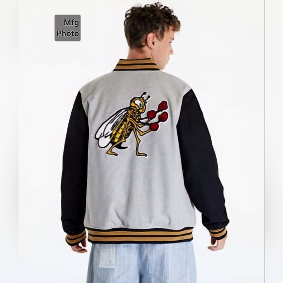 Vans Other - Vans Checkerboard Research Varsity Jacket, Mens Large